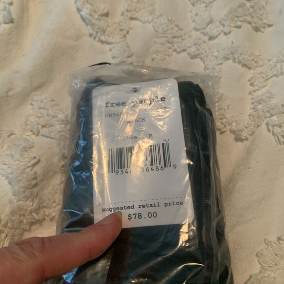 Free People Smoke & Mirrors Skirt Black Medium NWT - Picture 9 of 9